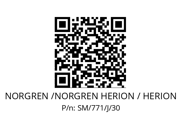   NORGREN /NORGREN HERION / HERION SM/771/J/30