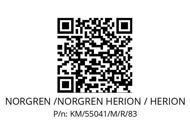   NORGREN /NORGREN HERION / HERION KM/55041/M/R/83