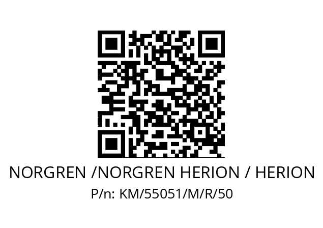   NORGREN /NORGREN HERION / HERION KM/55051/M/R/50