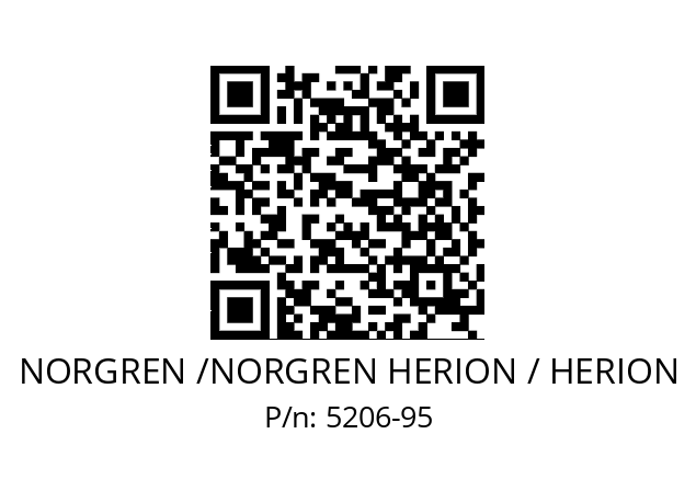   NORGREN /NORGREN HERION / HERION 5206-95