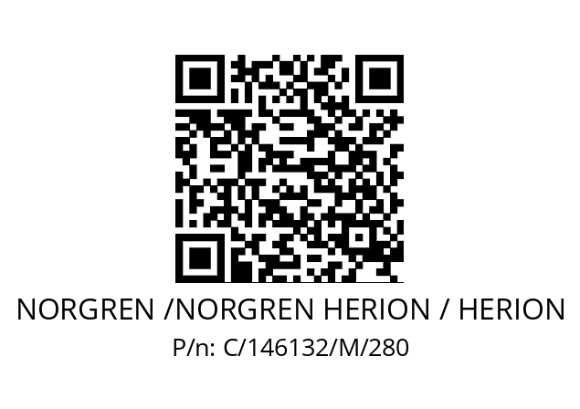   NORGREN /NORGREN HERION / HERION C/146132/M/280