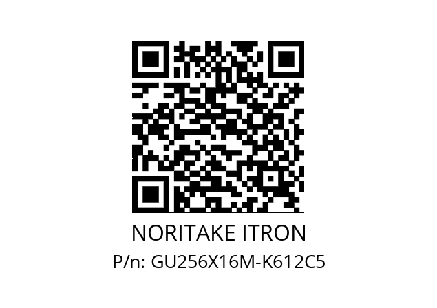   NORITAKE ITRON GU256X16M-K612C5