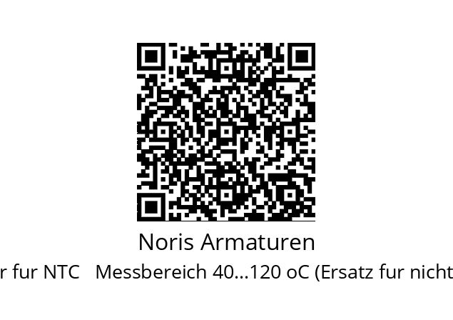   Noris Armaturen RH51 Grenzwertschalter fur NTC   Messbereich 40...120 oC (Ersatz fur nicht mehr lieferbaren Typ RH31)