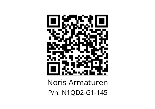   Noris Armaturen N1QD2-G1-145