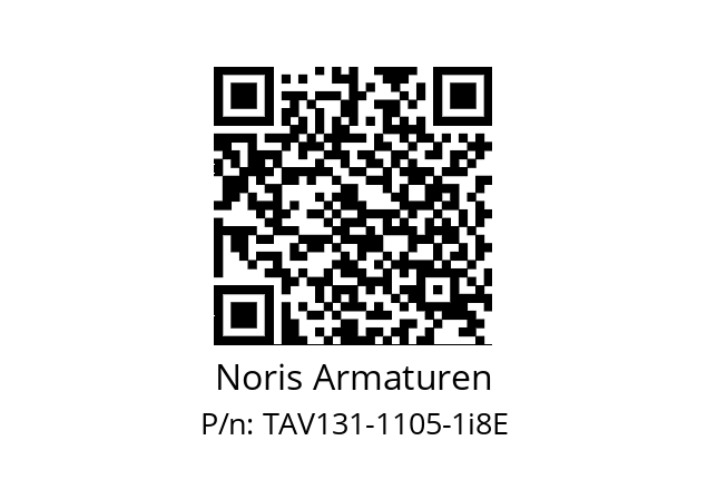   Noris Armaturen TAV131-1105-1i8E