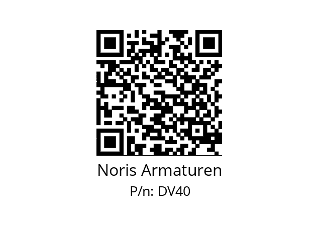   Noris Armaturen DV40