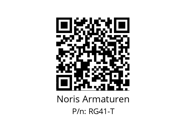   Noris Armaturen RG41-T