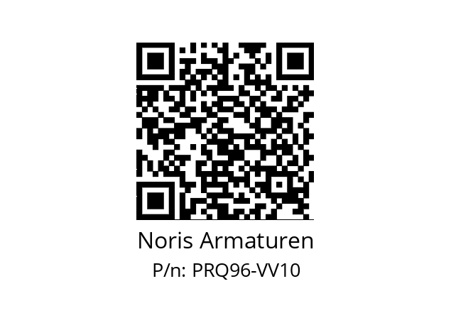   Noris Armaturen PRQ96-VV10