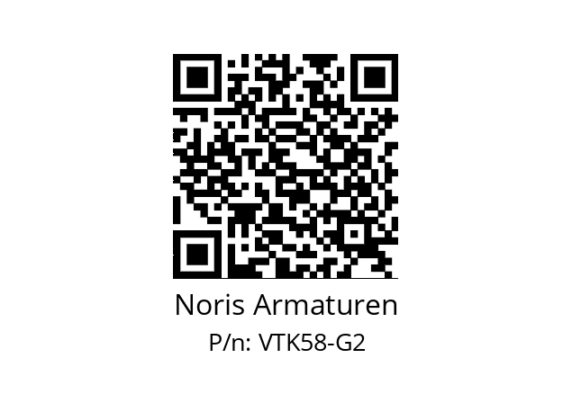   Noris Armaturen VTK58-G2