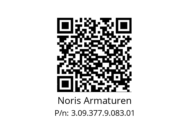   Noris Armaturen 3.09.377.9.083.01