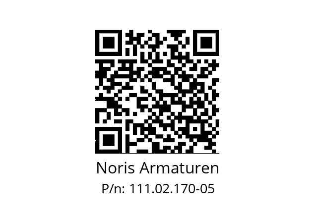   Noris Armaturen 111.02.170-05