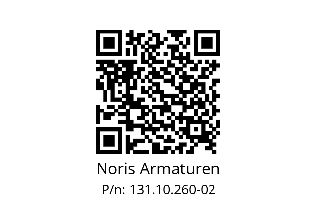   Noris Armaturen 131.10.260-02