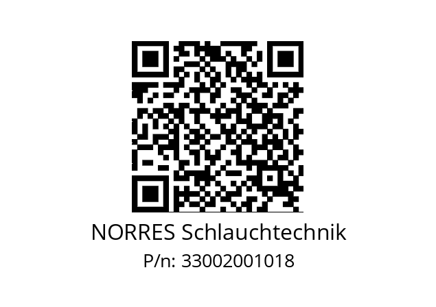   NORRES Schlauchtechnik 33002001018