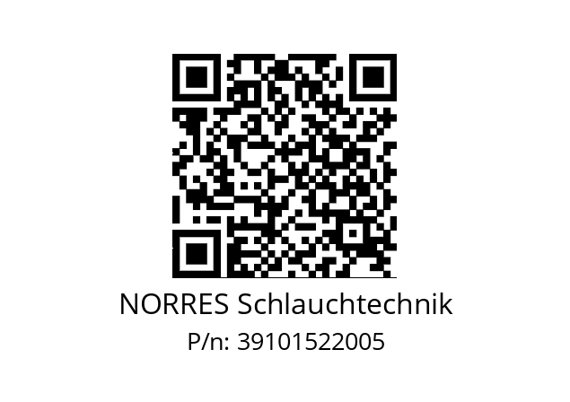   NORRES Schlauchtechnik 39101522005