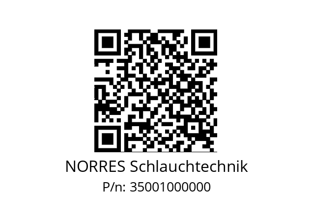   NORRES Schlauchtechnik 35001000000