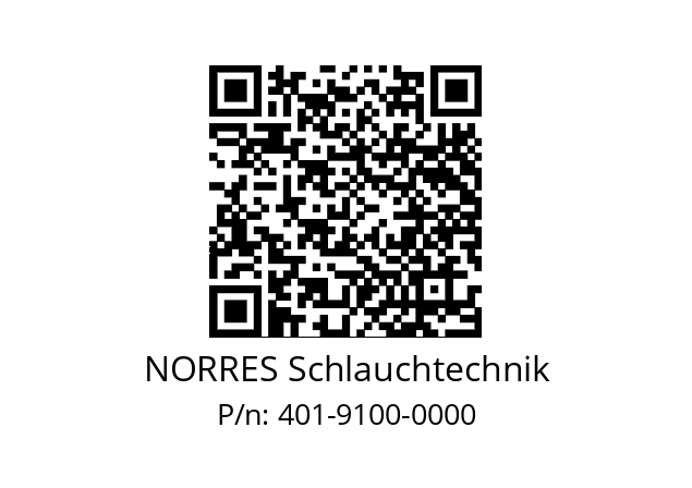   NORRES Schlauchtechnik 401-9100-0000