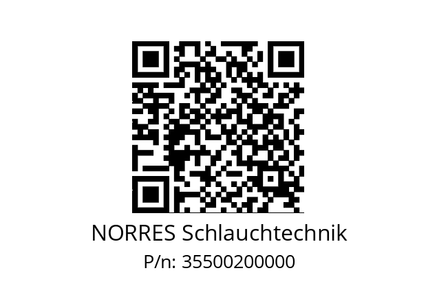   NORRES Schlauchtechnik 35500200000