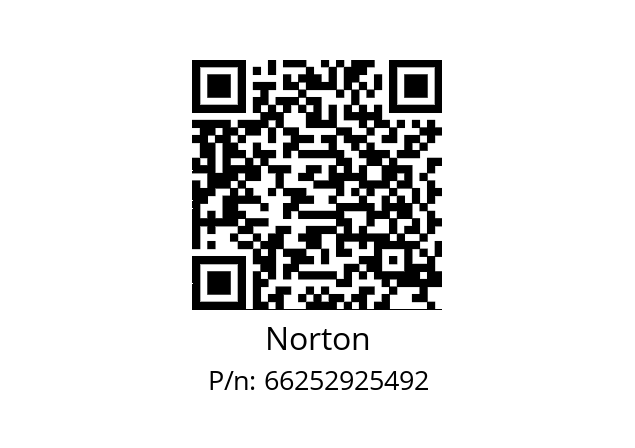   Norton 66252925492