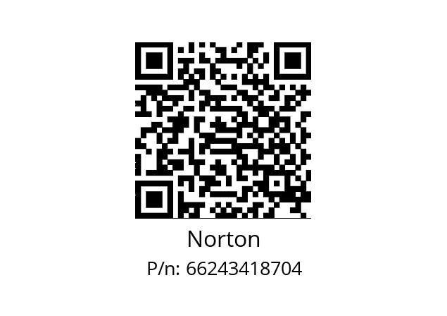   Norton 66243418704