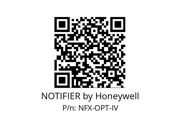   NOTIFIER by Honeywell NFX-OPT-IV