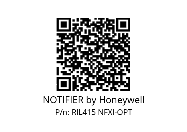   NOTIFIER by Honeywell RIL415 NFXI-OPT