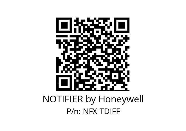   NOTIFIER by Honeywell NFX-TDIFF