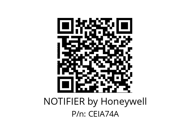   NOTIFIER by Honeywell CEIA74A