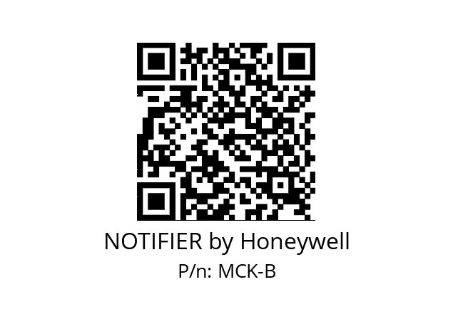   NOTIFIER by Honeywell MCK-B