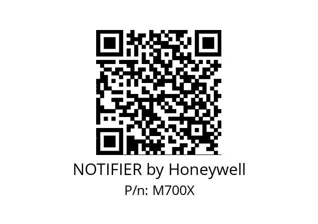   NOTIFIER by Honeywell M700X