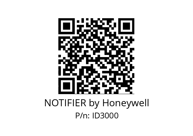   NOTIFIER by Honeywell ID3000