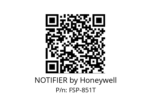   NOTIFIER by Honeywell FSP-851T