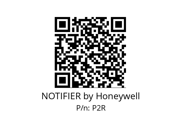   NOTIFIER by Honeywell P2R