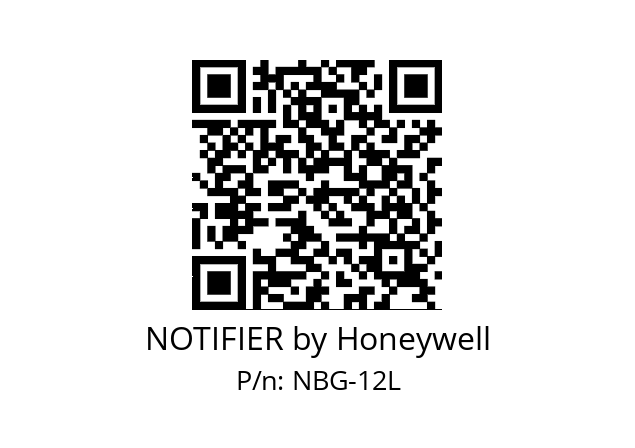   NOTIFIER by Honeywell NBG-12L