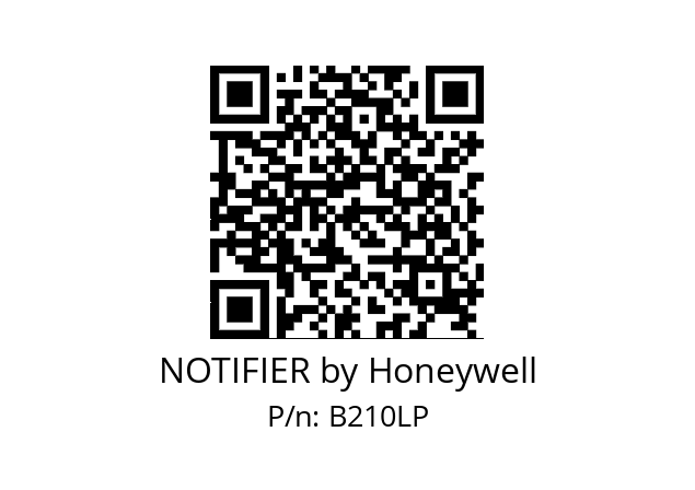   NOTIFIER by Honeywell B210LP