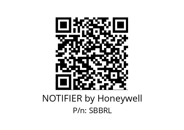   NOTIFIER by Honeywell SBBRL