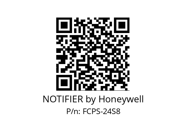   NOTIFIER by Honeywell FCPS-24S8