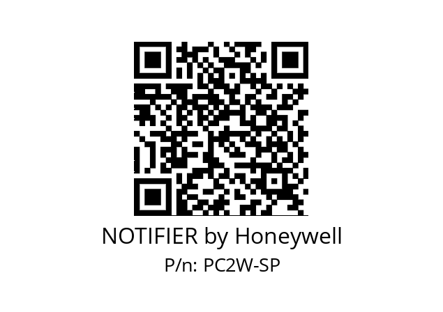   NOTIFIER by Honeywell PC2W-SP