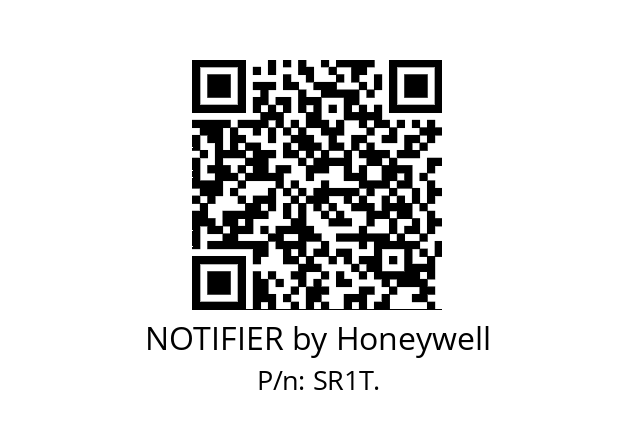   NOTIFIER by Honeywell SR1T.