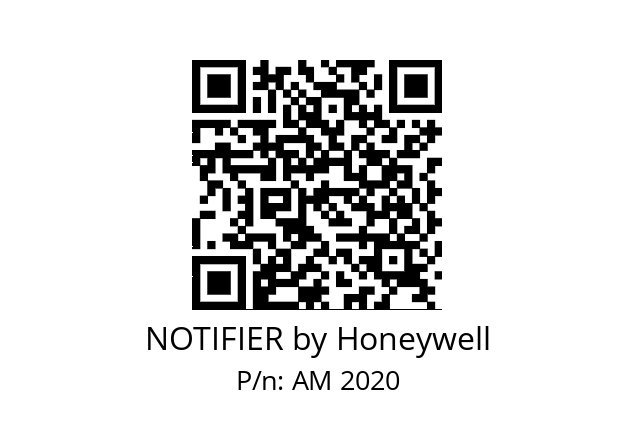   NOTIFIER by Honeywell AM 2020