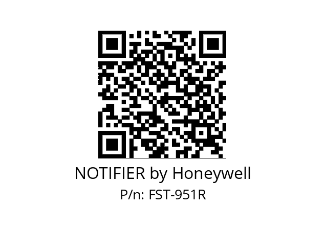   NOTIFIER by Honeywell FST-951R