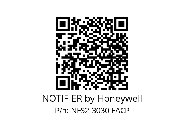   NOTIFIER by Honeywell NFS2-3030 FACP