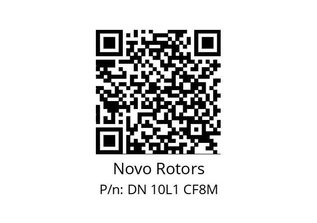   Novo Rotors DN 10L1 CF8M