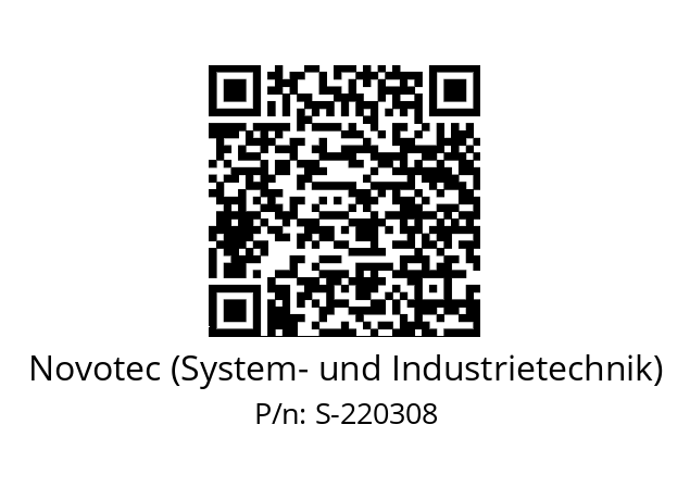   Novotec (System- und Industrietechnik) S-220308