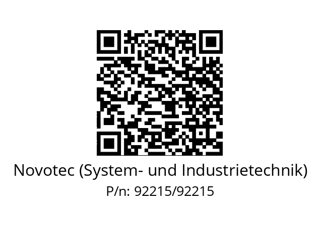   Novotec (System- und Industrietechnik) 92215/92215