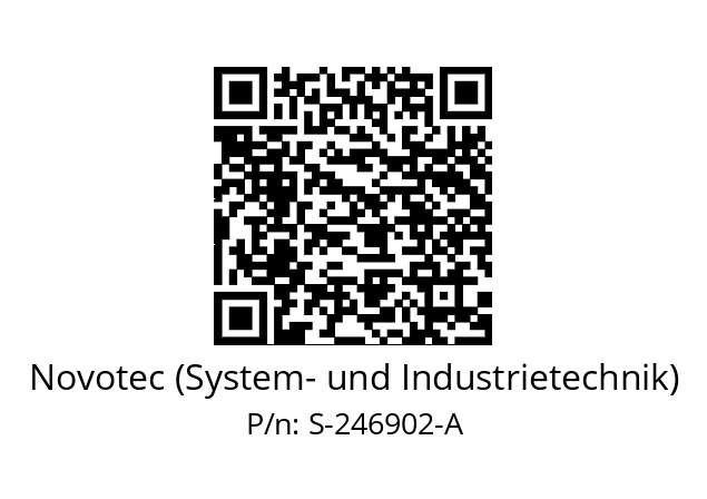   Novotec (System- und Industrietechnik) S-246902-A