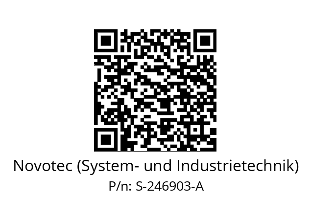   Novotec (System- und Industrietechnik) S-246903-A