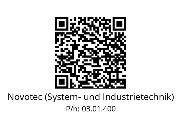   Novotec (System- und Industrietechnik) 03.01.400