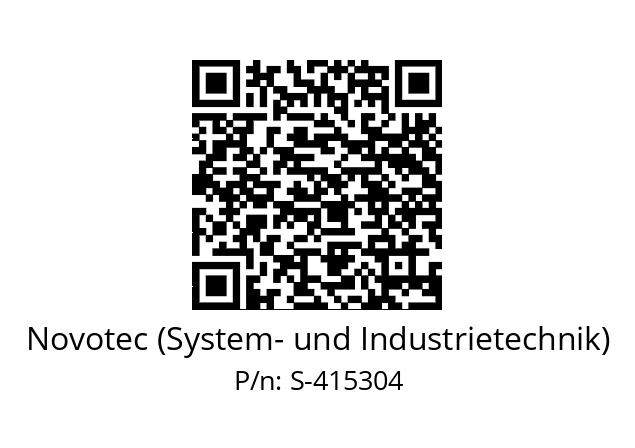   Novotec (System- und Industrietechnik) S-415304