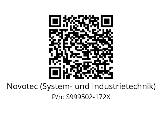   Novotec (System- und Industrietechnik) S999502-172X