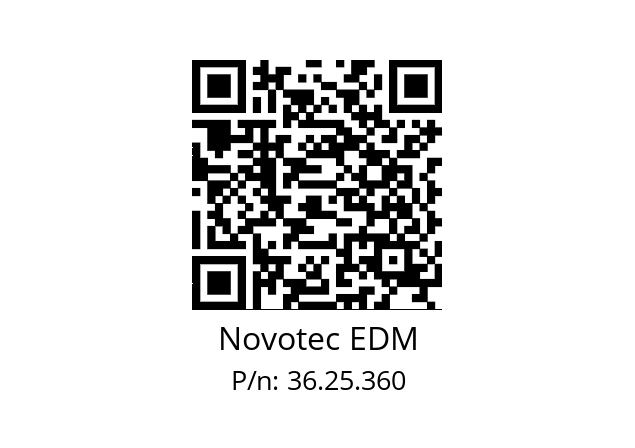   Novotec EDM 36.25.360